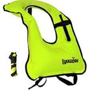 Kids Inflatable Life Jacket. Snorkel Vest
